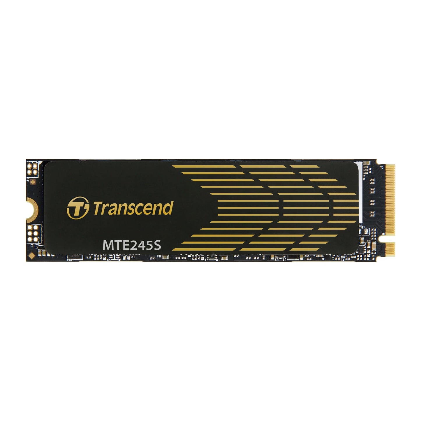 Transcend M.2 2280 PCIe Gen4x4 SSD, with Graphene Heatsink, Singel Sided, 3D TLC, MVMe Internal Gaming SSD, Up to 3,200/1,400 MB/s - (TS-MTE245S)