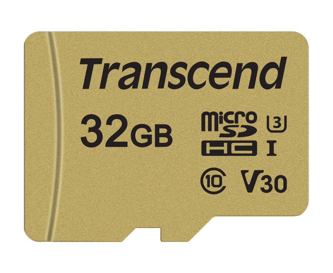 Transcend UHS-I U3 microSD with Adapte, MLC, Read 95MB/s Write 60MB/s (TS-USD500S)