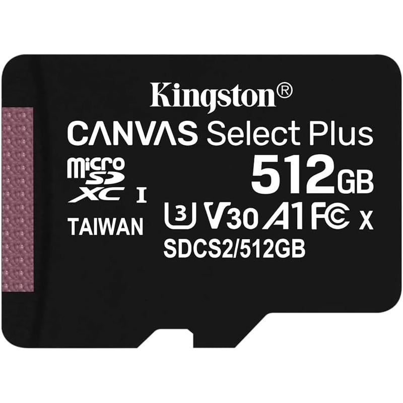 Kingston micSDHC Canvas Select Plus 100R A1 C10 Card + ADP (SDCS2)