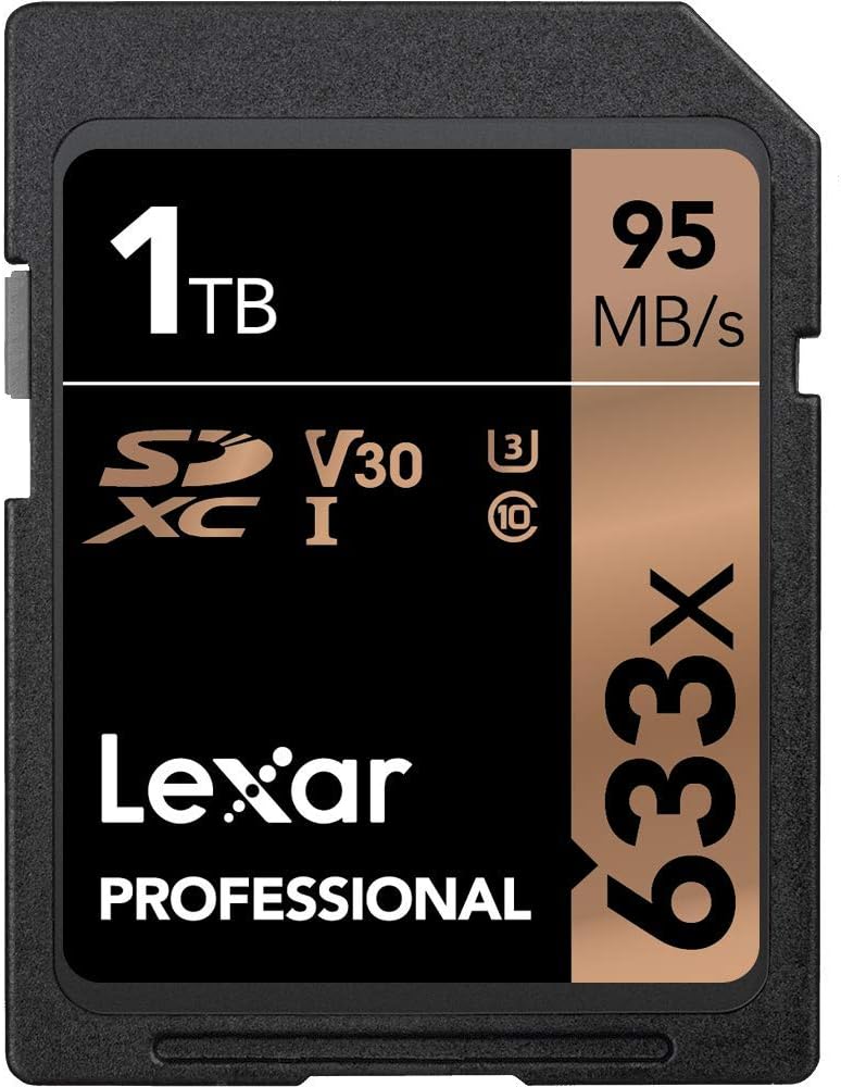 Lexar Professional 633x SDHC/SDXC UHS-I Memory Card 95MBPS (LEX-LSD-CB633)