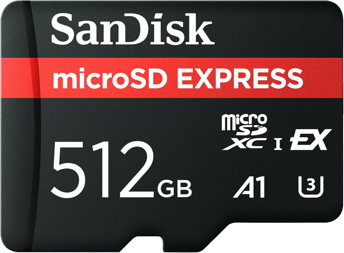 SanDisk Micro SD Express Micro SD Card (up to 880MB/s) up to 4.4 Times Higher Read speeds Than Our Fastest microSD, Class 10, U3, Compatible with Nintendo Switch 2 (SAN-SDSQXFN)