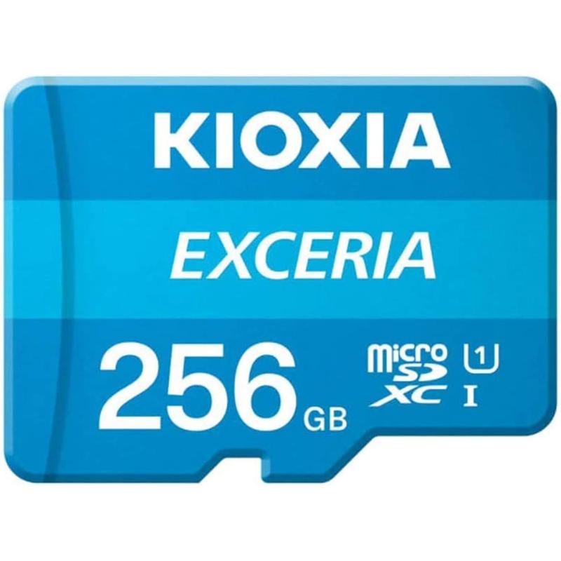 Kioxia microSD Exceria Flash Memory Card U1 R100 C10 Full HD Read 100MB/s (LMEX1L)