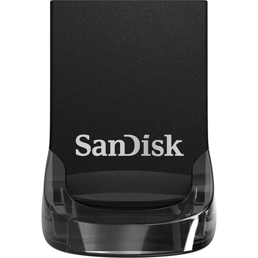 SanDisk Ultra Fit USB 3.2 Gen 1 Flash Drive - Up to 400MB/s, Plug-and-Stay Design - SDCZ430-GAM46