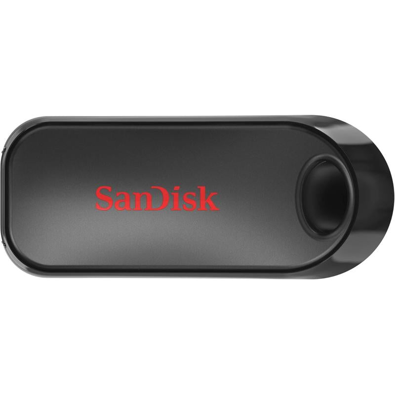 SanDisk USB Memory Black USB 2.0 Slide Retractable SanDisk Cruzer Snap SDCZ62-G35