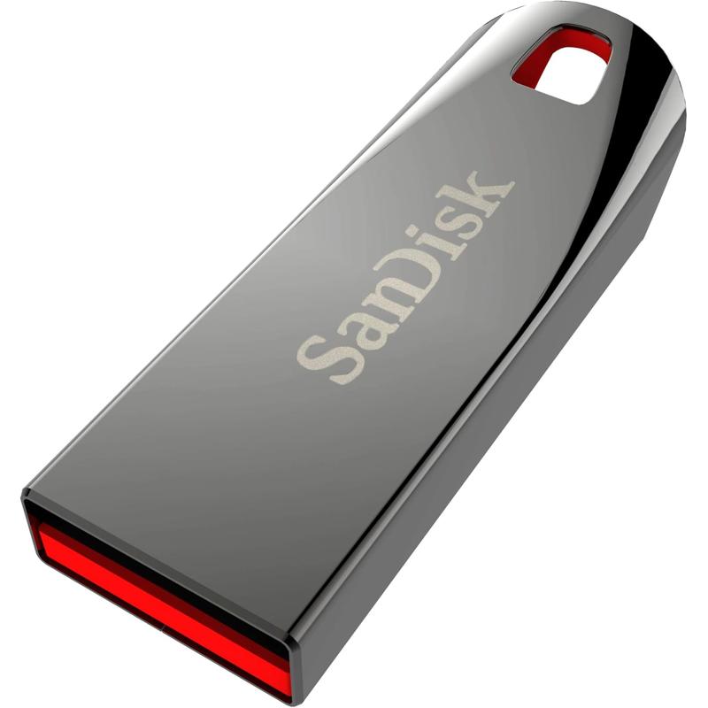 SanDisk Cruzer Force USB 2.0 Flash Drive with Metal Casing- SDCZ71-B35