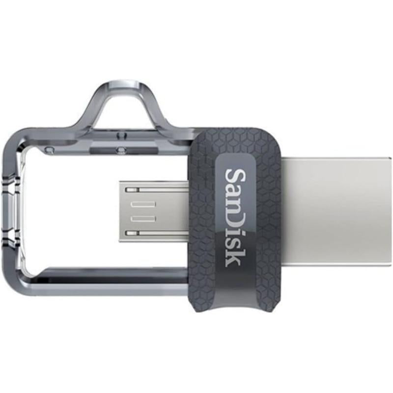 SanDisk Ultra Dual Drive M3.0 for Android Devices and Computers - Microusb, USB 3.0 - SDDD3-G46