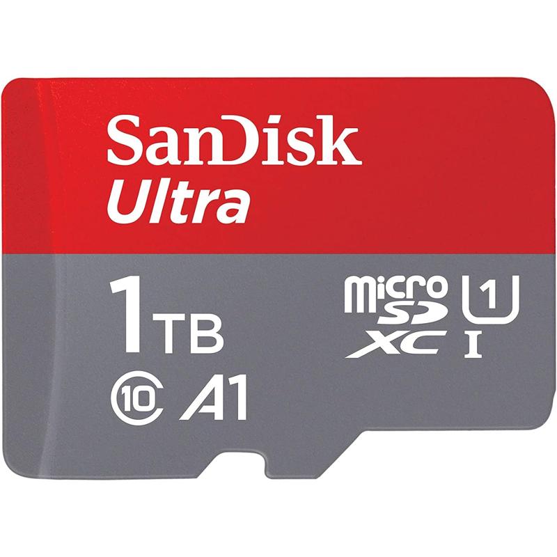 SanDisk Ultra microSDXC UHS-I Memory Card with Adapter - C10, U1, Full HD, MicroSD Card - SDSQ-GN6