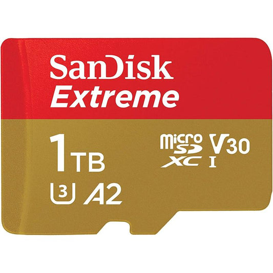 SanDisk Extreme MicroSDXC UHS-I, Memory Card for Mobile Gaming, Nintendo Switch, GoPro Hero - C10, U3, V30, 4K, A2, MicroSD Card SDXC - SDSQXA1-GN6MA
