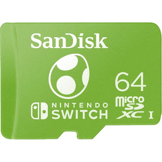 SanDisk microSDXC Card Licensed for Nintendo Switch Edition - SDSQXAO-GN6ZN