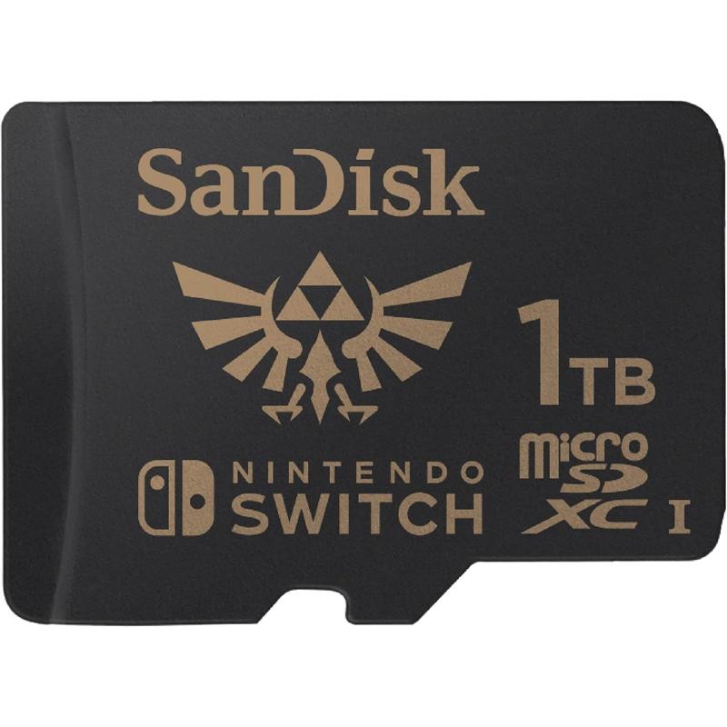 SanDisk microSDXC Card Licensed for Nintendo Switch Edition - SDSQXAO-GN6ZN