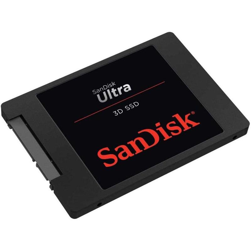 SanDisk Ultra 3D NAND Internal SSD - SATA III 6 Gb/s, 2.5 Inch /7 mm, Up to 560 MB/s - SDSSDH3-G26