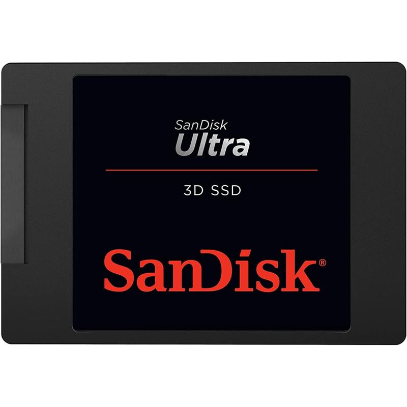 SanDisk Ultra 3D NAND Internal SSD - SATA III 6 Gb/s, 2.5 Inch /7 mm, Up to 560 MB/s - SDSSDH3-G26