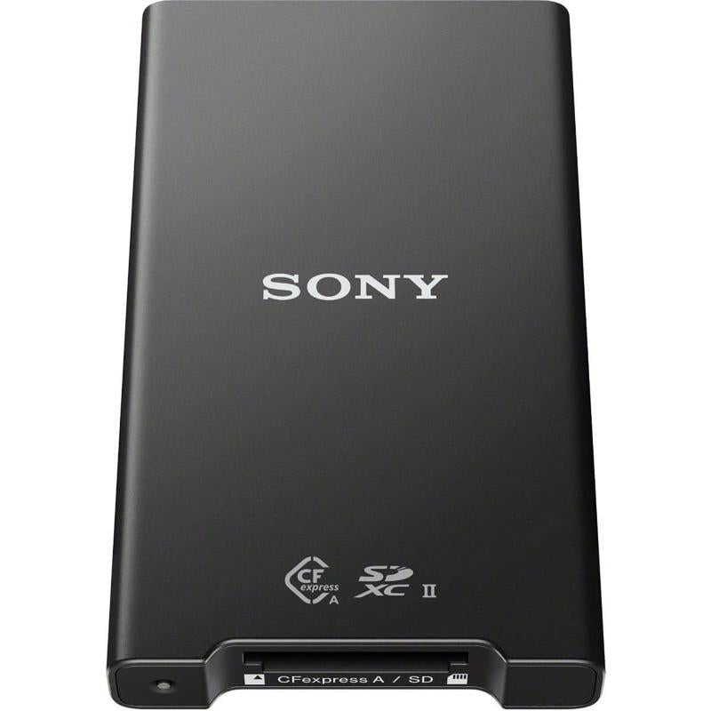 Sony CFexpress Type A/SD SuperSpeed 10Gbps Flash Memory Card USB Type-C Reader (Compatible with CFE Type A/SDHC & SDXC UHS-I & UHS-II) ??V MRW-G2,MRWG2.SYM