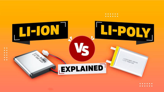 Lithium-ion (Li-ion) and lithium polymer (LiPo) batteries Comparison