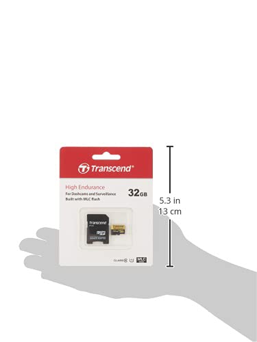 Transcend Information High Endurance microSD Card with Adapter (TS-GUSDHC10V)