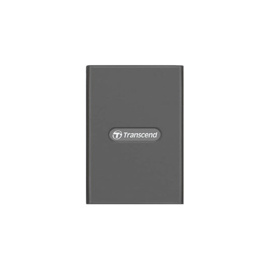 Transcend CFexpress Card Reader, Type B, USB 3.2 Gen 2x2, 20 Gbps, Aluminum housing, for Photography and Cinematic Experts, Include Type A and Type C Cables - TS-RDE2