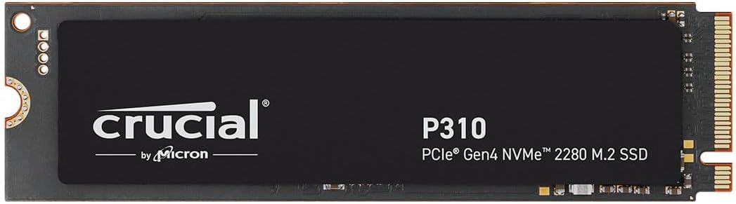 Crucial P310 M.2 2280 PCI-Express 4.0 x4 NVMe 3D NAND Internal Solid State Drive SSD (CT-P310SSD8)