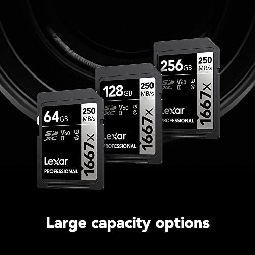Lexar Professional 1667X SDXC Uhs-II/U3 Card (LSD-CBNA1667)