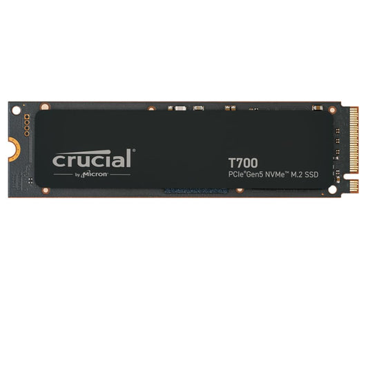 Crucial T700 PCIe Gen5 NVMe 1TB SSD, Up to 11,700MB/s, Intel & Ryzen Compatible, for Hardcore Gaming & High-Speed Storage, Solid State Drive – CT1000T700SSD3