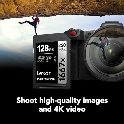 Lexar Professional 1667X SDXC Uhs-II/U3 Card (LSD-CBNA1667)