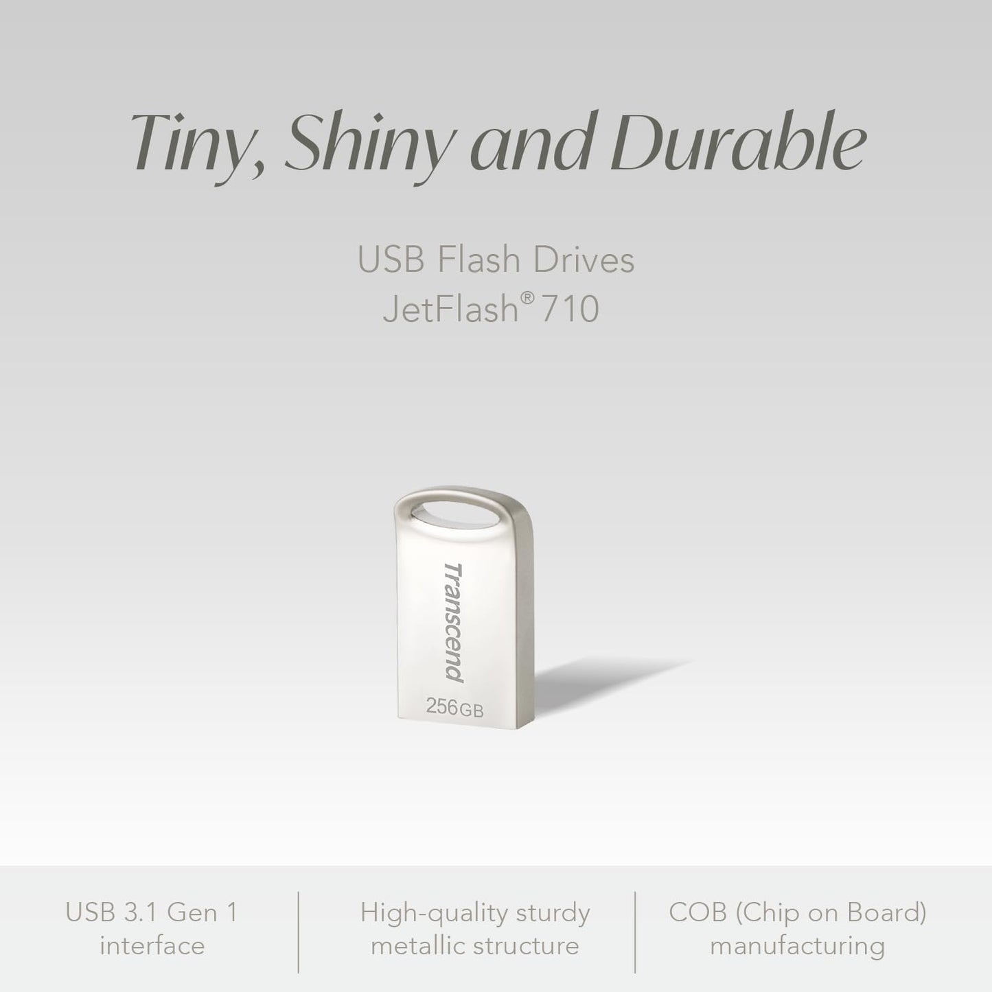 Transcend JetFlash 710 USB 3.0 Flash Drive (TS-JF710S)