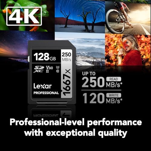 Lexar Professional 1667X SDXC Uhs-II/U3 Card (LSD-CBNA1667)