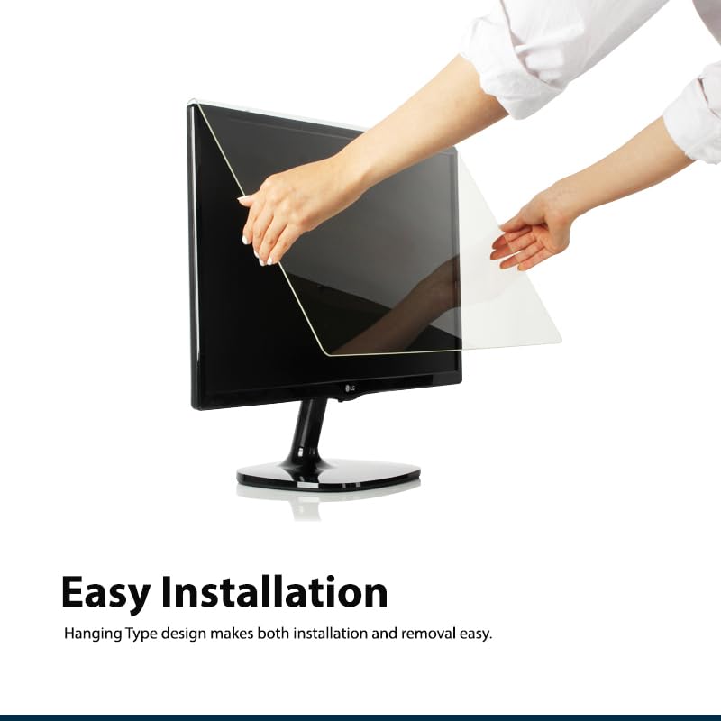 Sview Anti Blue Light Screen Protector Panel - PC Anti-UV Eye Protection Filter Film, For Widescreen Laptop and Monitor Frame Hanging Type - 1 Piece Per Pack (SBFHC)