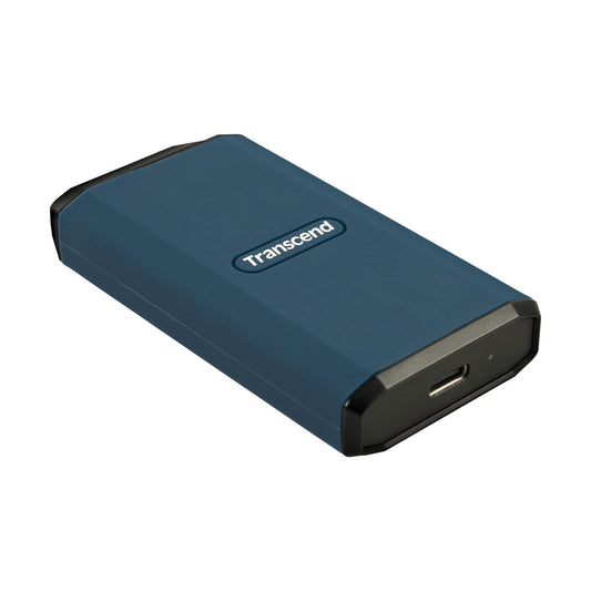 Transcend External SSD, Up to 2000MB/s, Supports Apple 4K 60fps ProRes, USB Hard Drive for iPhone15, 16, iPad, Mac, Tablets, PS5, Windows, Android, IPX5 Water-Resistant USB 3.2 Gen2 (20Gbps) Portable SSD (TS-ESD410C)