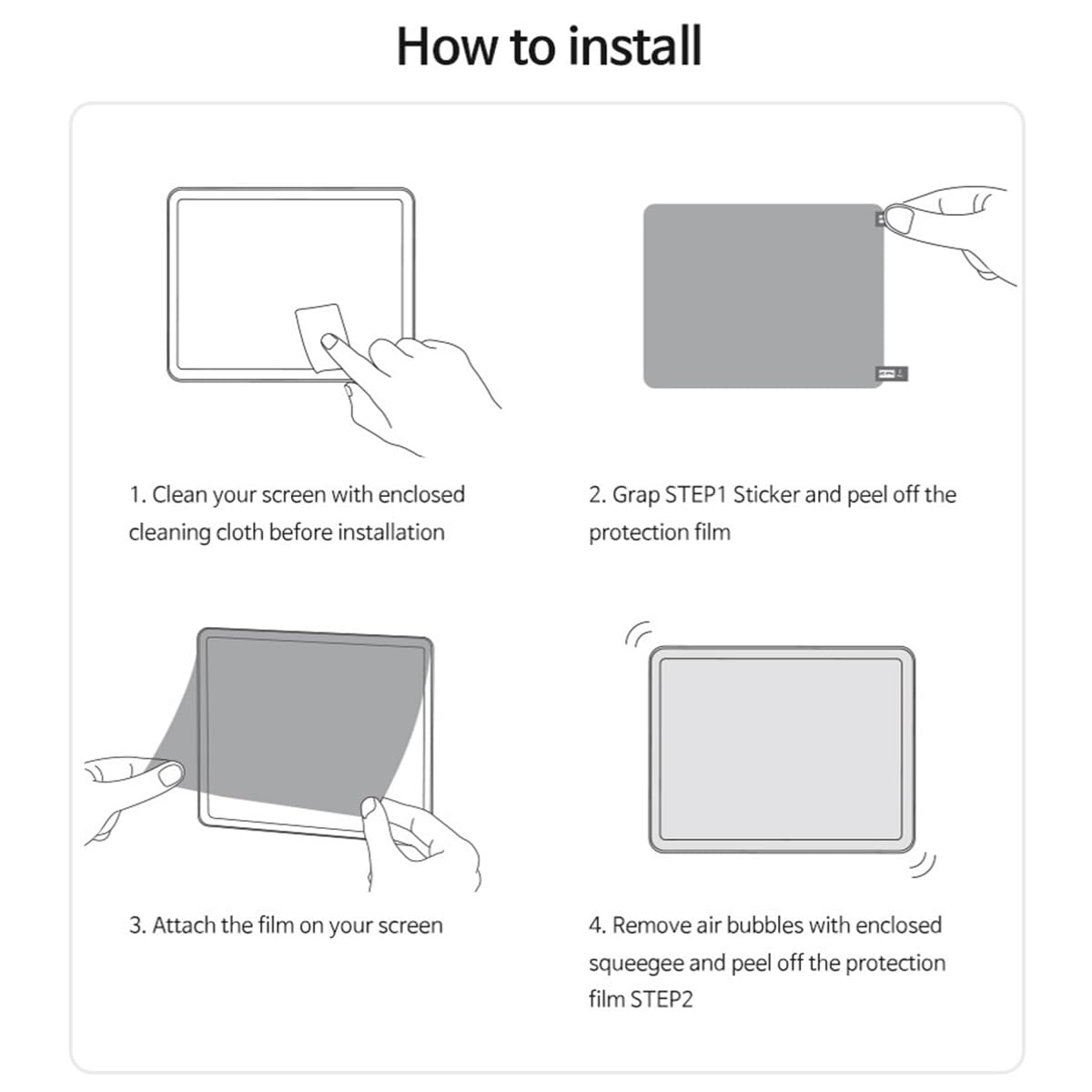 Sview 2way Privacy Screen Protector for iPad 10 (2018-2023) - Anti-Spy, Anti Blue Light, Anti-Scratch, Anti UV Privacy Filter (SPFHC2)