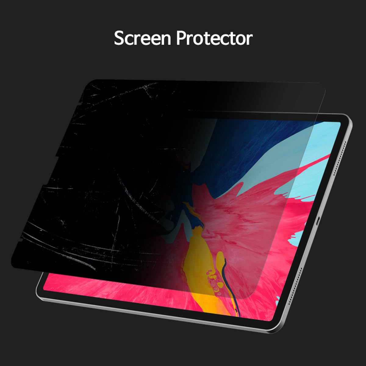 Sview 2way Privacy Screen Protector for iPad 10 (2018-2023) - Anti-Spy, Anti Blue Light, Anti-Scratch, Anti UV Privacy Filter (SPFHC2)
