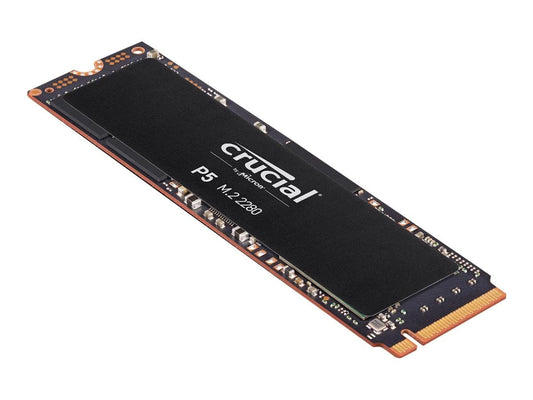 Crucial P5 1 TB CT1000P5SSD8 Internal Solid State Drive-up to 3400 MB/s (3D NAND, NVMe, PCIe, M.2, 2280SS)