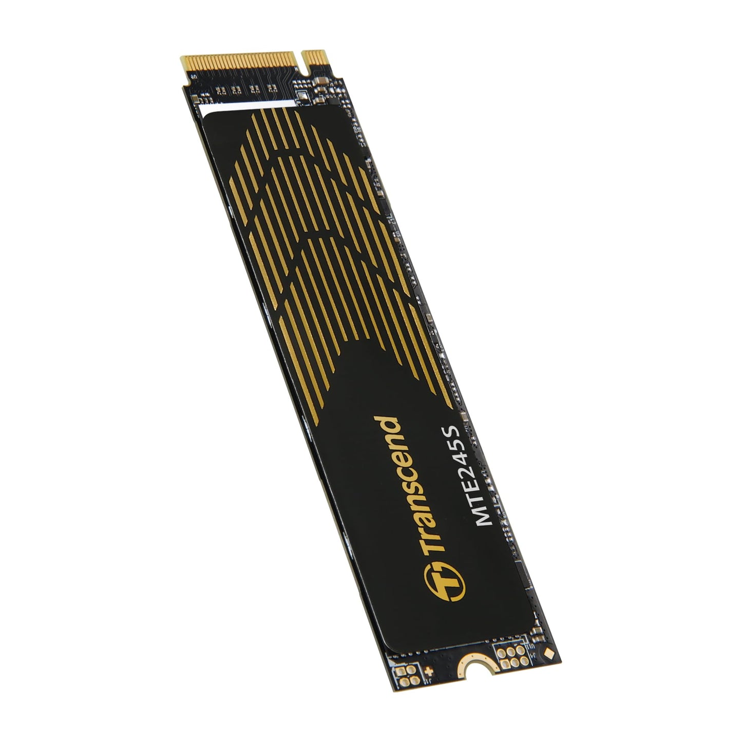 Transcend M.2 2280 PCIe Gen4x4 SSD, with Graphene Heatsink, Singel Sided, 3D TLC, MVMe Internal Gaming SSD, Up to 3,200/1,400 MB/s - (TS-MTE245S)