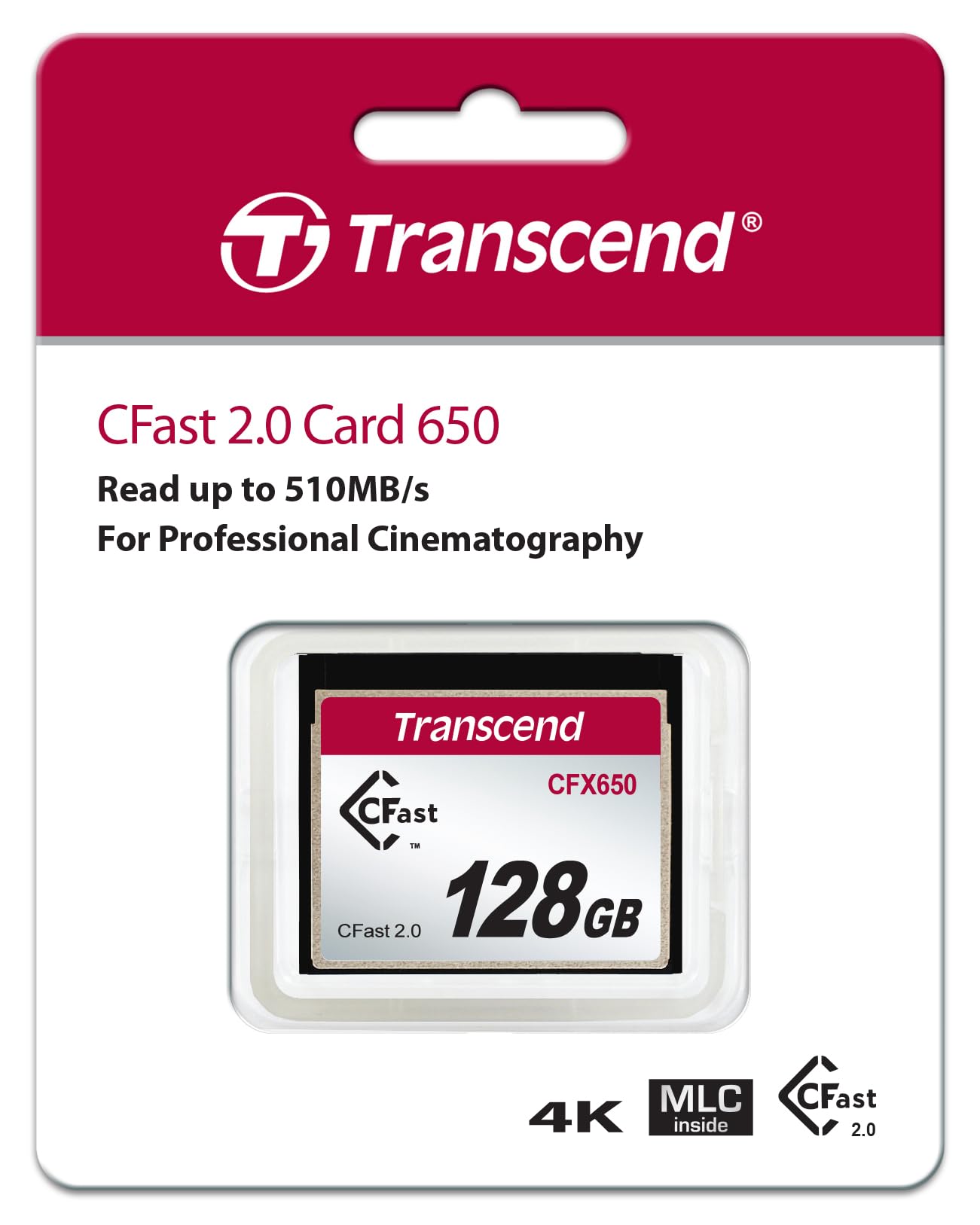 Transcend  CFast2.0, SATA3, SLC Mode (TS-CFX650)