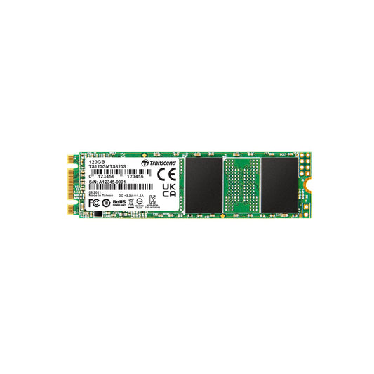 Transcend M.2 2280 SSD, SATA3, TLC (TS-MTS820S)