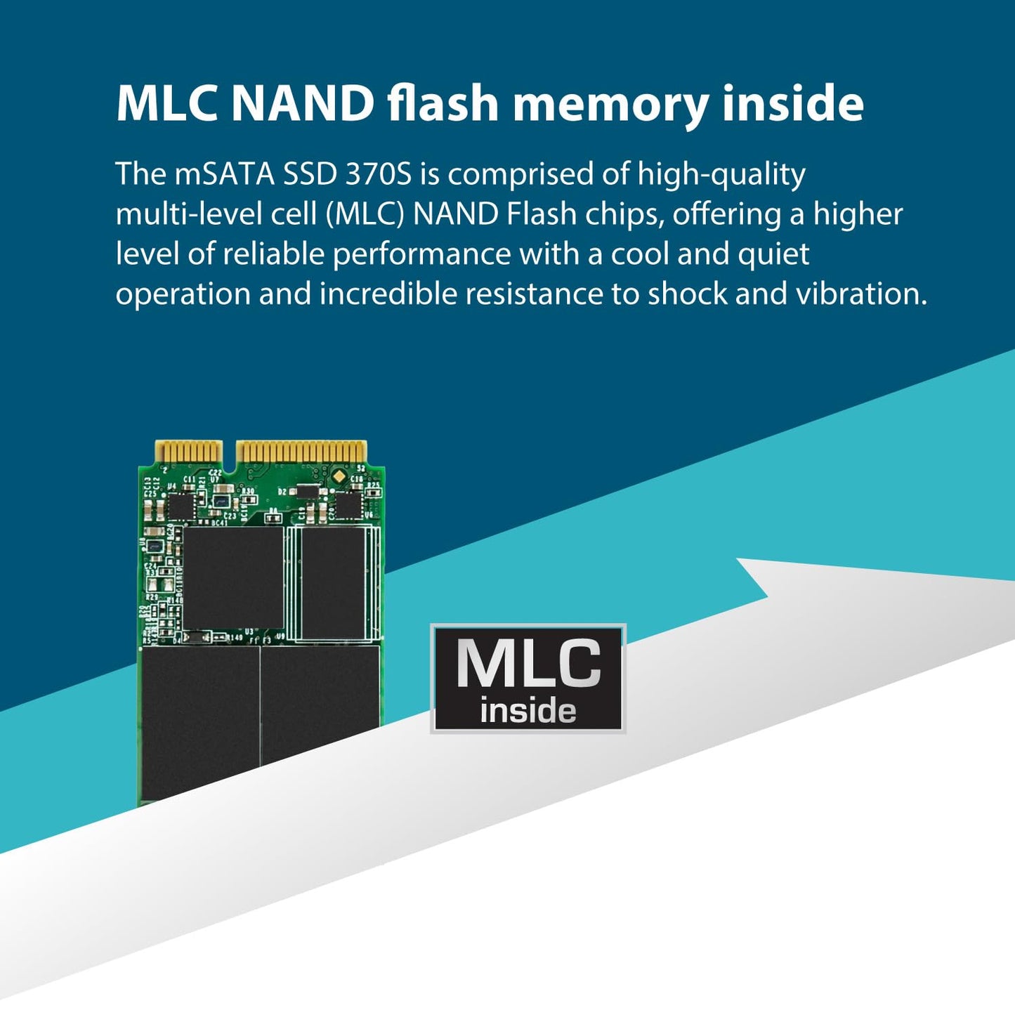 Transcend SATA III 6Gb/s mSATA SSD 370S Solid State Drive (TS-MSA370S)