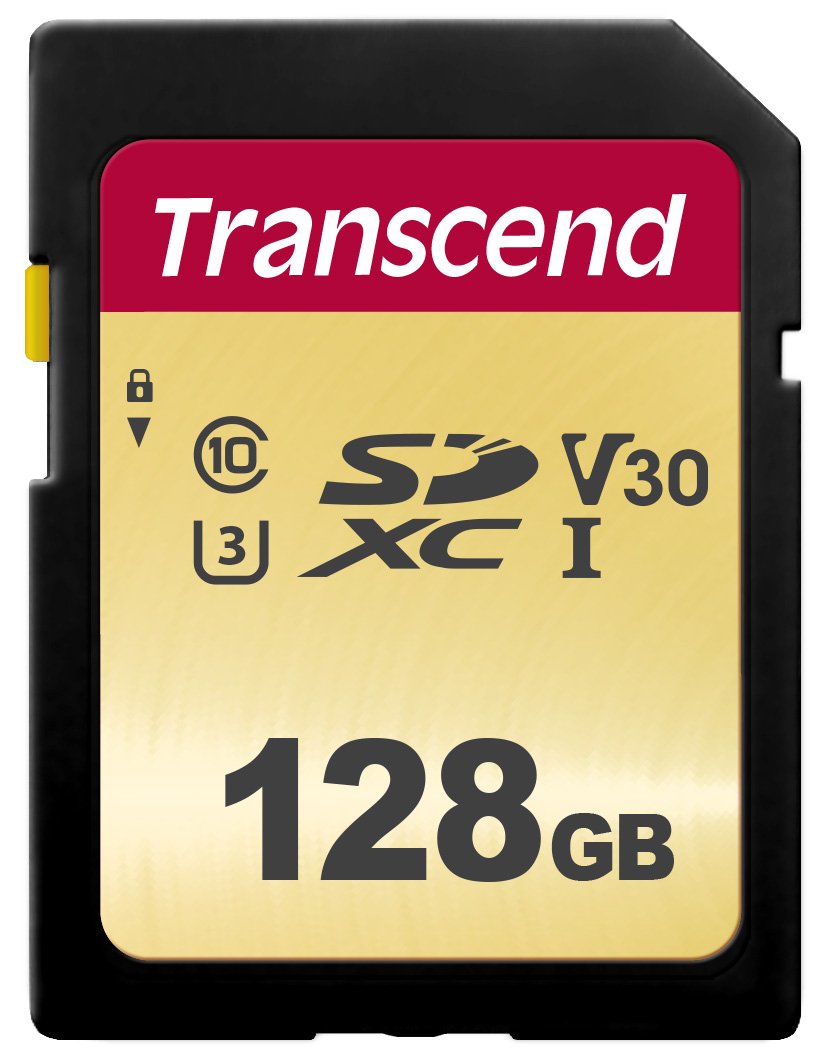 Transcend UHS-I U3 SD Card, MLC, Read 95MB/s Write 60MB/s (TS-SDC500S)