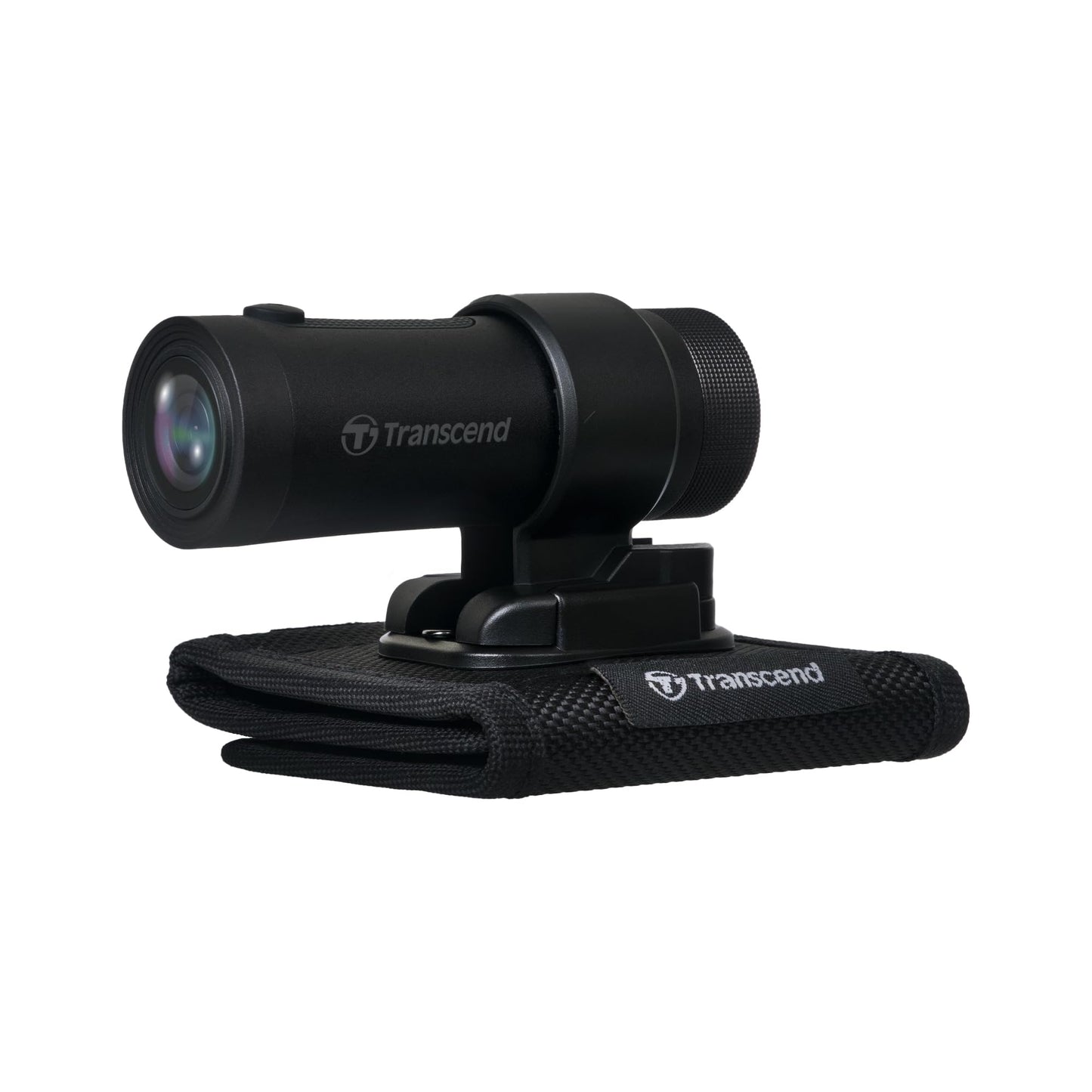 Transcend DrivePro 20B POV Camera Full HD 1080P 60/30 fps Portable Motorcycle Dashcam with Straps TS-DP20B-64G
