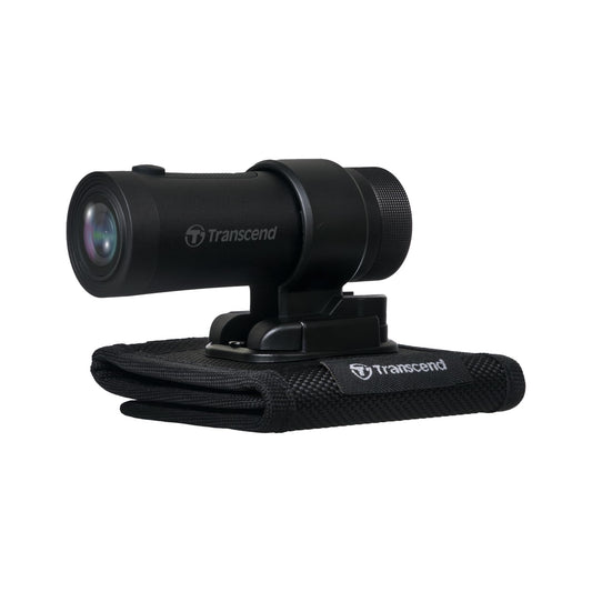 Transcend DrivePro 20B POV Camera Full HD 1080P 60/30 fps Portable Motorcycle Dashcam with Straps TS-DP20B-64G