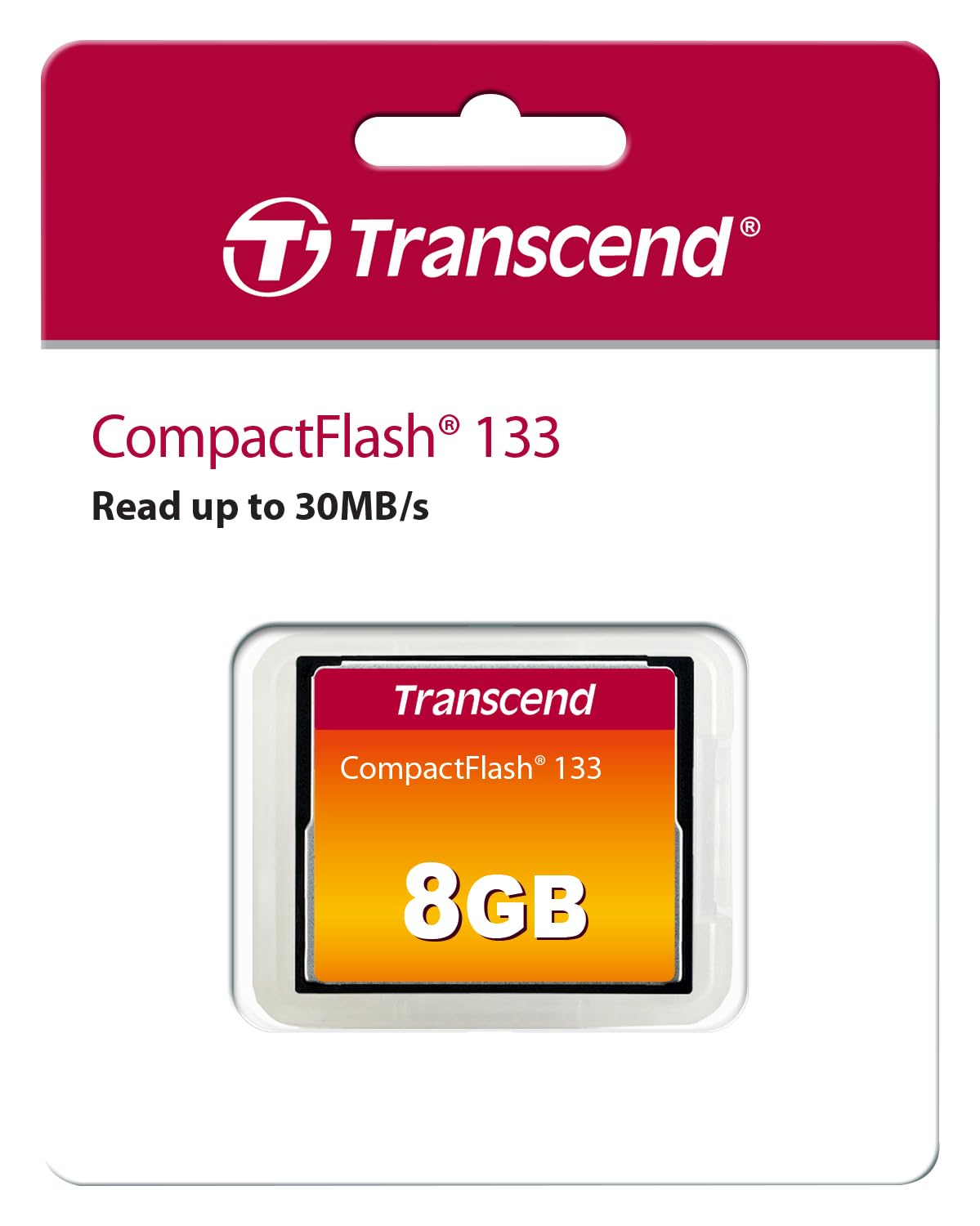 TRANSCEND CompactFlash Memory Card 133x (TS-CF133 )