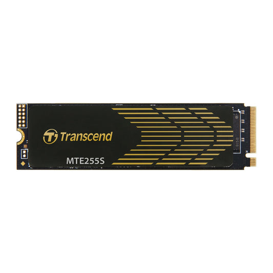 Transcend Gaming SSD with Heatsink, Up to 7,400MB/s, Compatible with PS5, Desktops, Laptops, M.2 2280 PCIe 4.0 NVMe Gen4x4 Internal Solid State Hard Drive, 3D TLC NAND, High-Speed Internal SSD (TS-MTE255S)