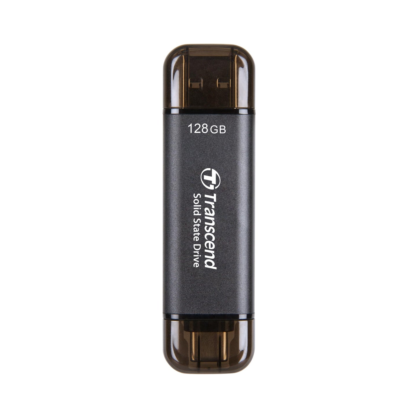 Transcend ESD310 External SSD, Up to 1,050MB/s, Dual USB Flash Drive for iPhone/iPad/Mac/Windows, Android/Tablet/PC, USB 3.2 Gen 2 Thumb Drive Photo Stick, 2-in-1 Type C &Type A Memory Stick (TS-ESD310)