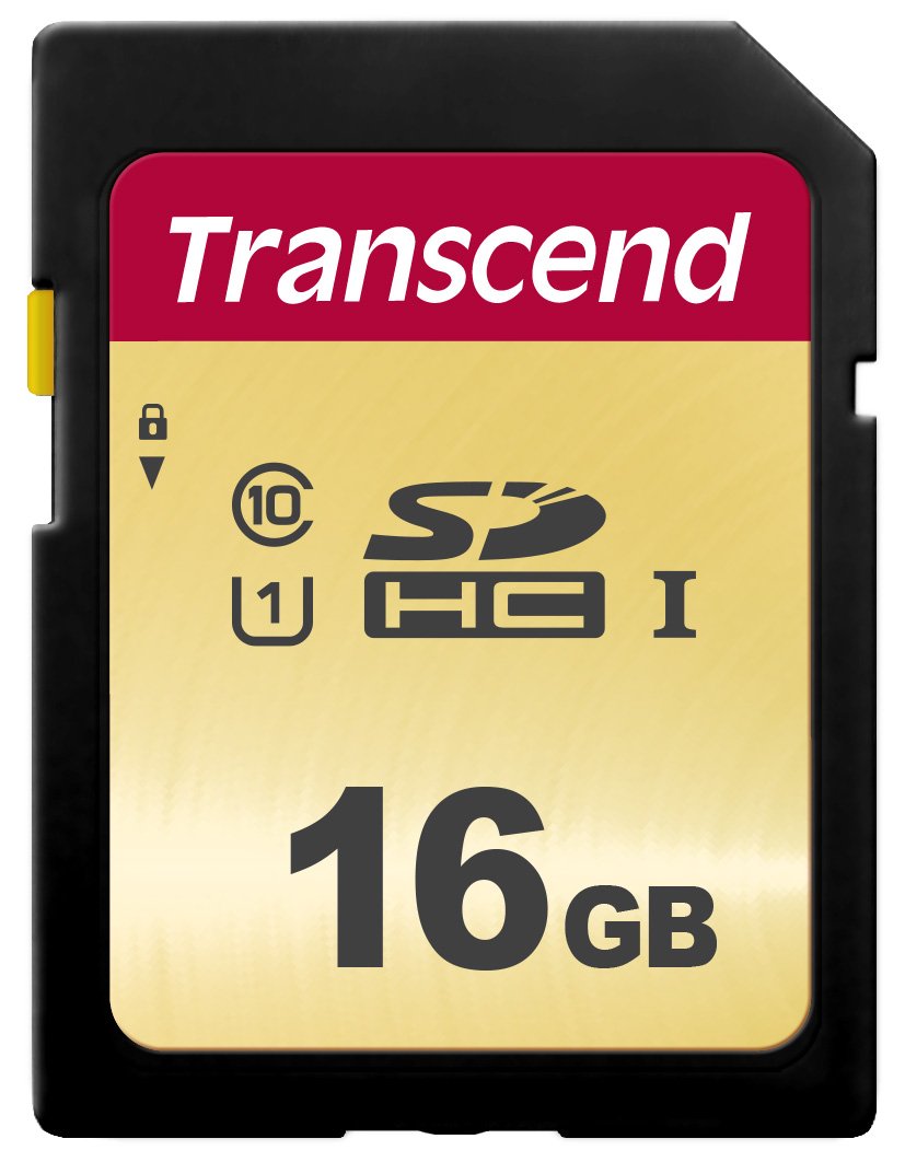 Transcend UHS-I U3 SD Card, MLC, Read 95MB/s Write 60MB/s (TS-SDC500S)