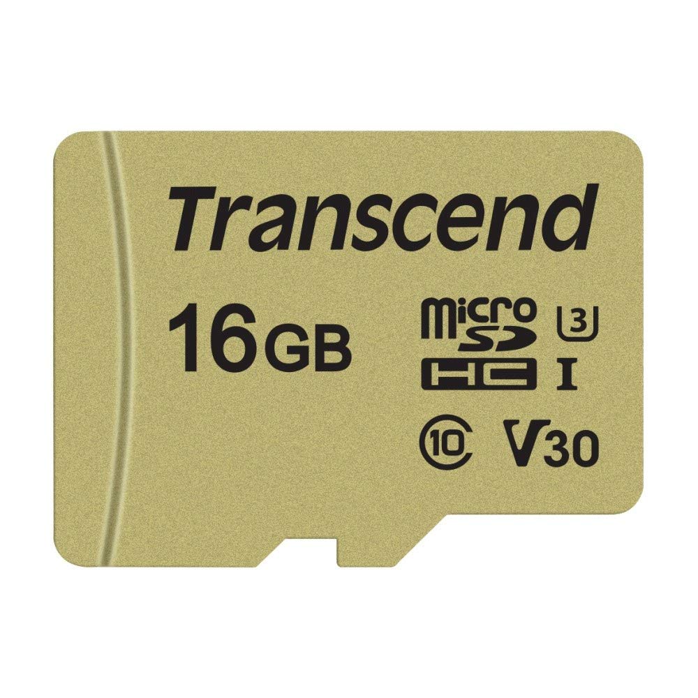 Transcend UHS-I U3 microSD with Adapte, MLC, Read 95MB/s Write 60MB/s (TS-USD500S)