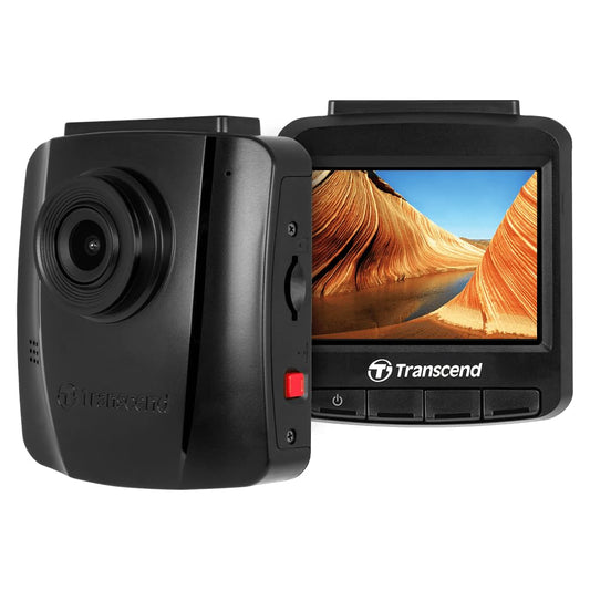 Transcend DrivePro 110 Car Video Recorder Dash Cam Full HD 1080p/30FPS 64GB Micro SD Card Included