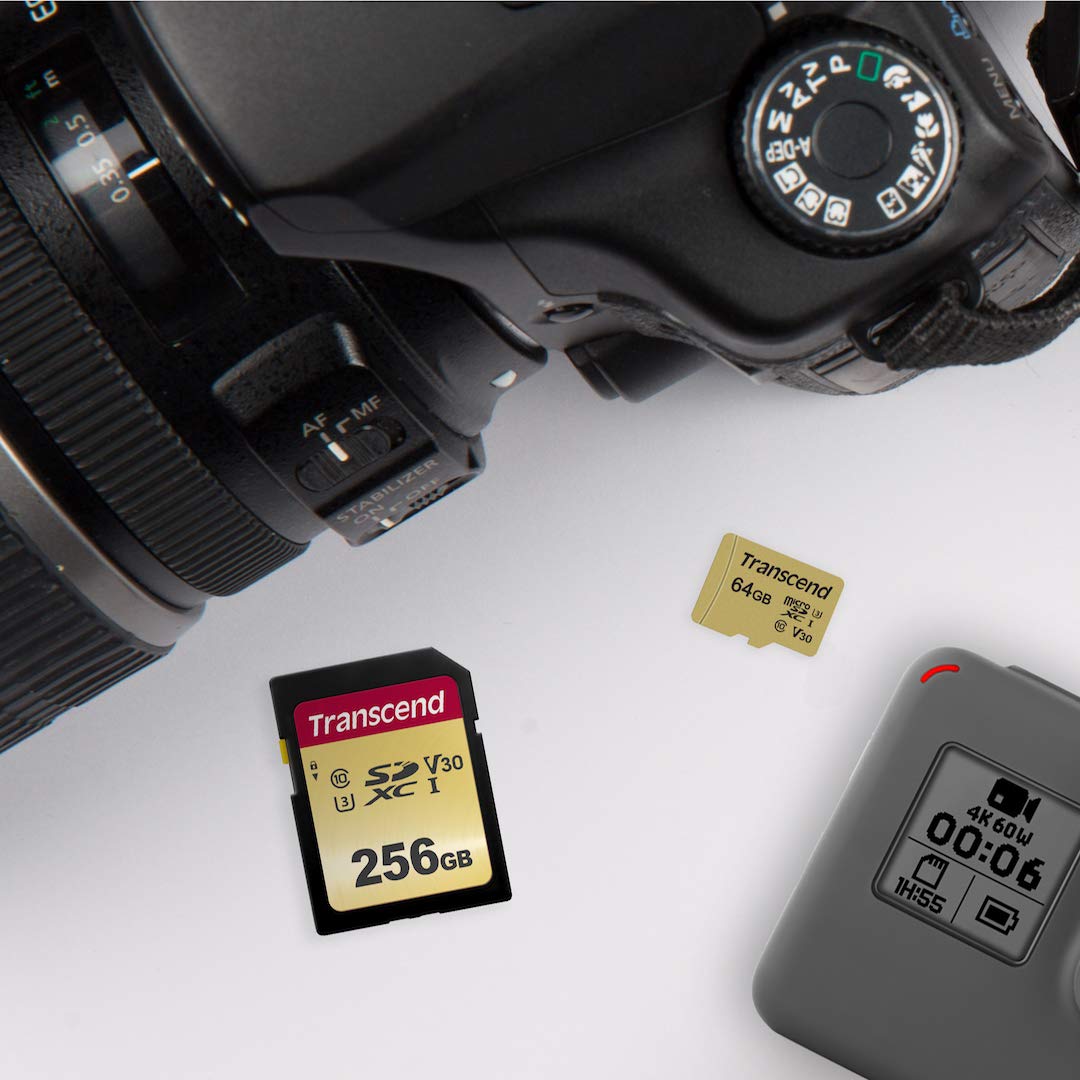 Transcend UHS-I U3 SD Card, MLC, Read 95MB/s Write 60MB/s (TS-SDC500S)