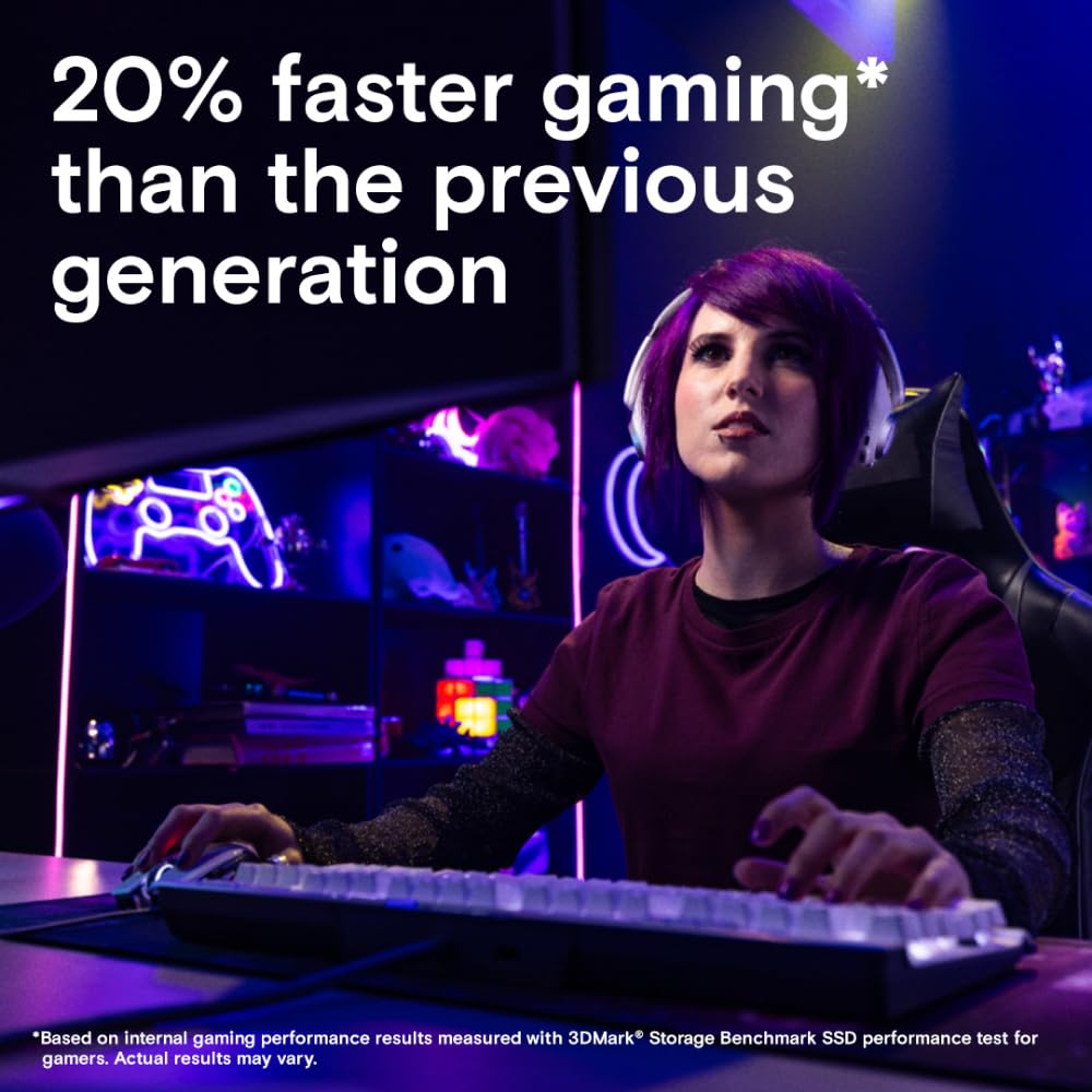 Crucial T700 PCIe Gen5 NVMe 1TB SSD, Up to 11,700MB/s, Intel & Ryzen Compatible, for Hardcore Gaming & High-Speed Storage, Solid State Drive – CT1000T700SSD3