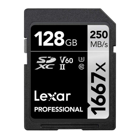 Lexar Professional 1667X SDXC Uhs-II/U3 Card (LSD-CBNA1667)