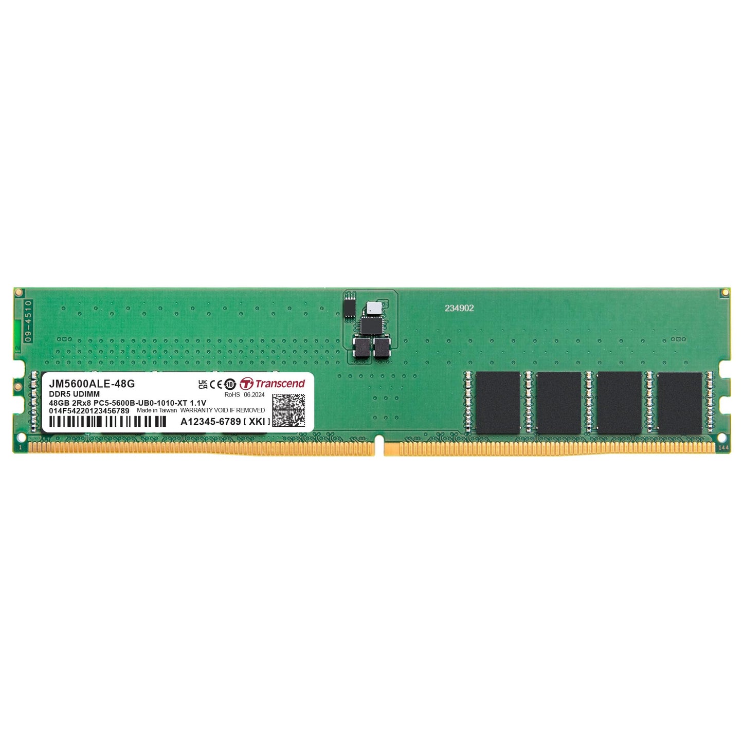 Transcend GO JM DDR5 4800 U-DIMM 2Rx8 (JM4800ALE)