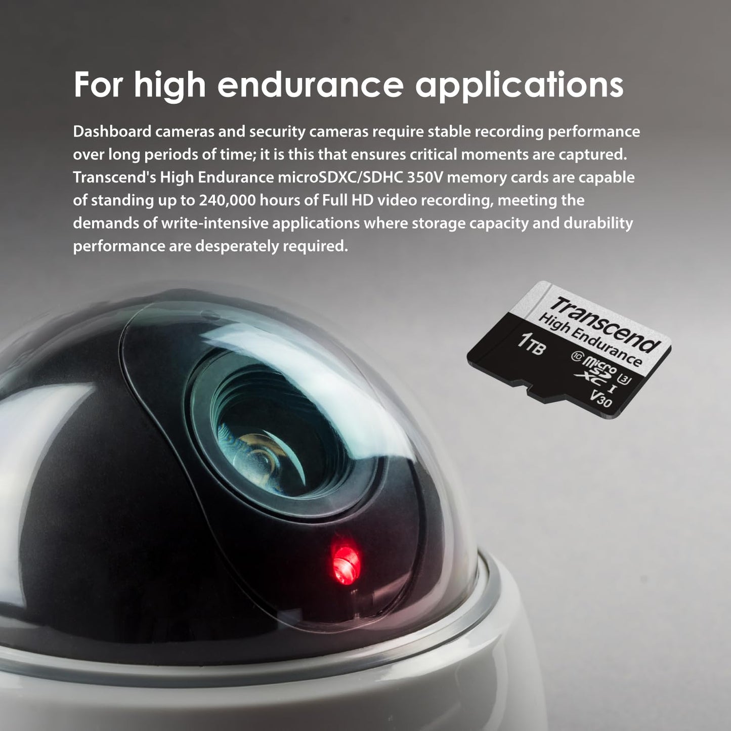 Transcend UHS-I U1 Micro SD Memory Card with Adapter (TS-USD350V)