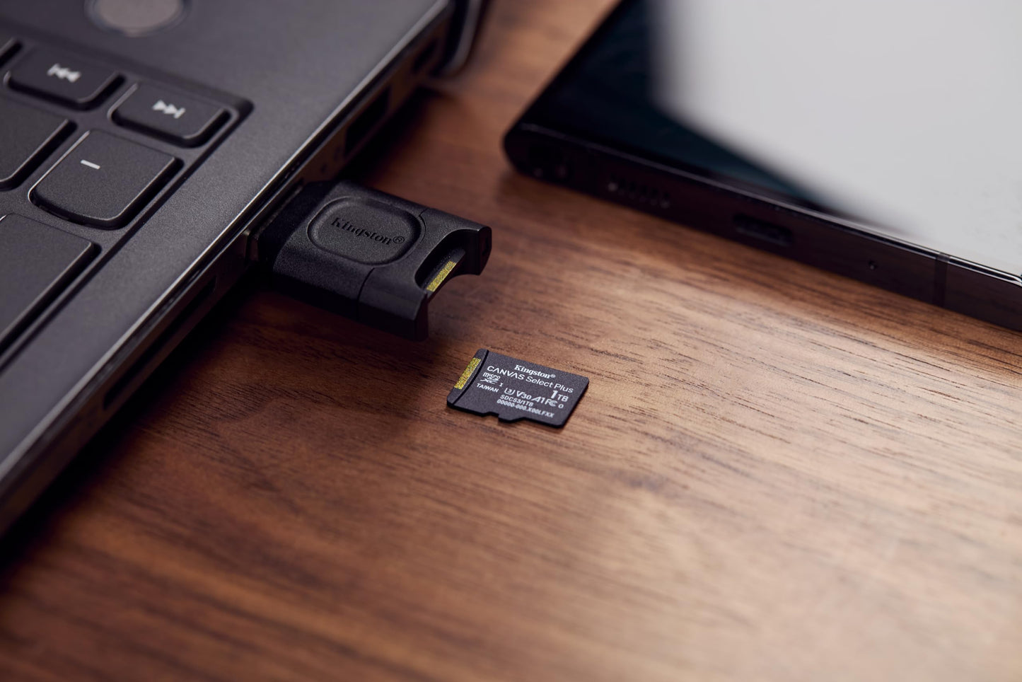 Kingston Canvas Select Plus microSD Card Up to 100MB/s  Class 10, UHS-I, U1, V10, A1 (SDCS3)